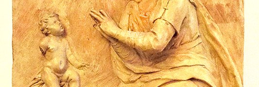 Urbino:
Palazzo Ducale:
Piano Nobile:
Appartamento della Duchessa:
Stanza di preghiera della Duchessa:
Madonna col Bambino